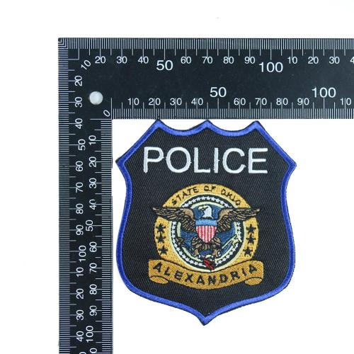 Badges Patches Applique Police Broderies Patches
