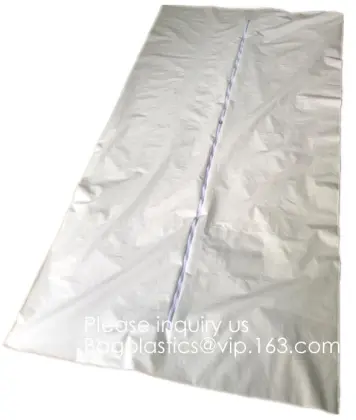 Body bags, CE Death Body Bag For Virus Infected Patient Black Body Mortuary Bags For Dead Bodies Corpse Storage Bag