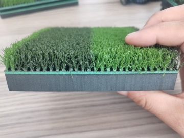 Striped Simulator Turf Golf Swing Hitting Mat