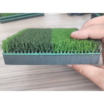 Estera de golpeo del swing de golf de césped del simulador de rayas
