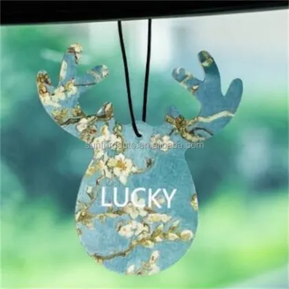 2023 Custom Car Air Freshener Hanging Scent Trees with Ice Logo