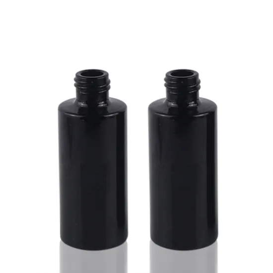Popular Black Flat Shoulder Essential Oil Bottle