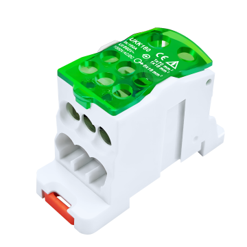 High Quality UK 160 DIN Rail Power Distribution Terminal Block Junction Box