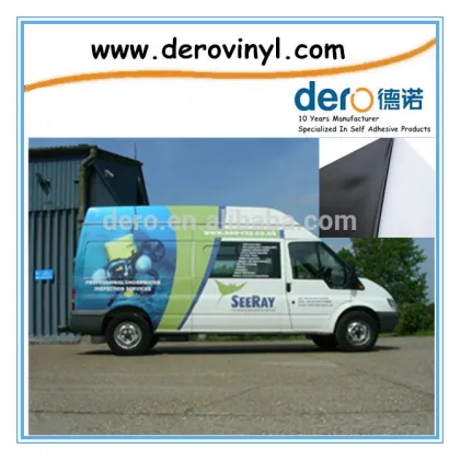 Dero Glossy White Waterproof PVC Car Wrap