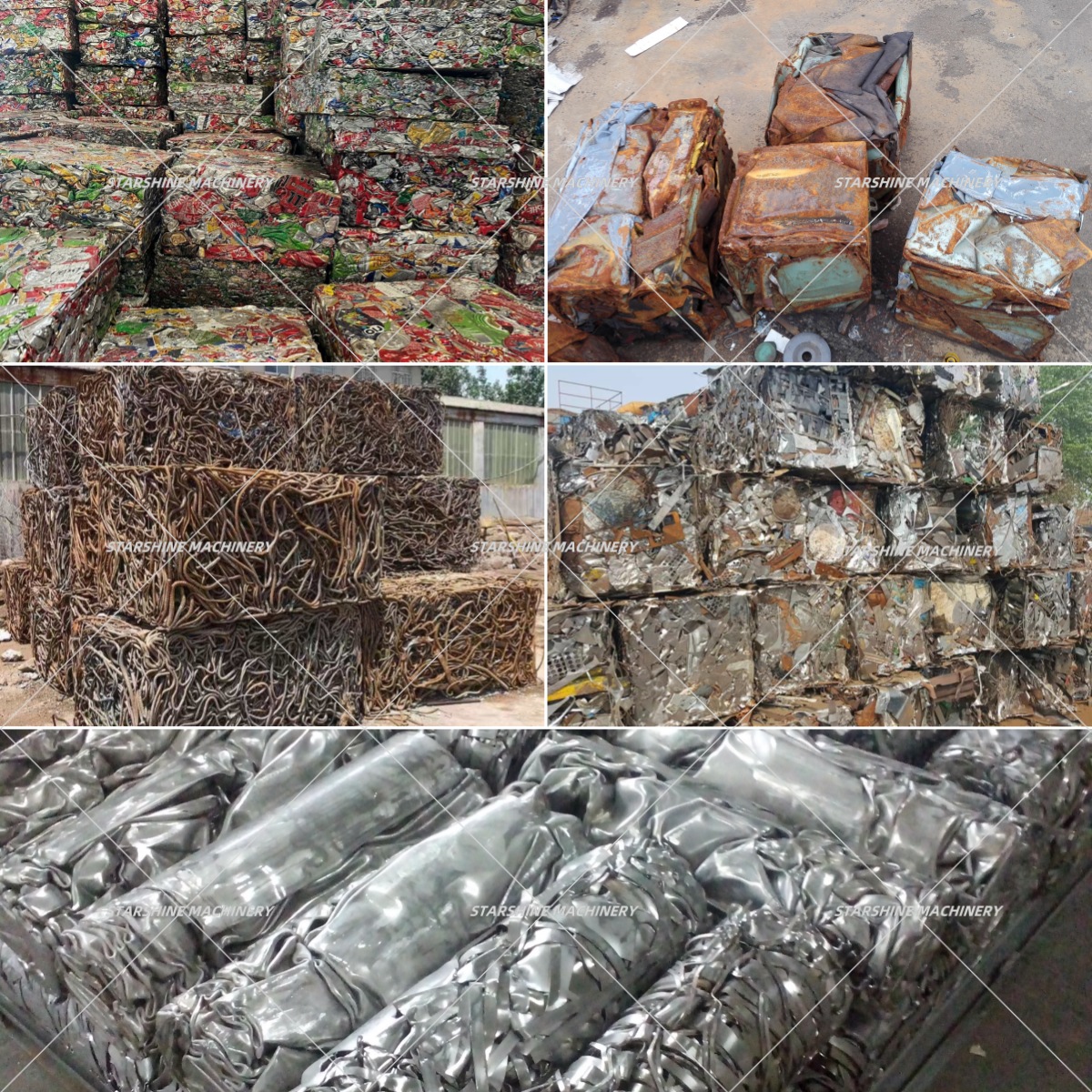 Metal Scrap Baling Press Machine