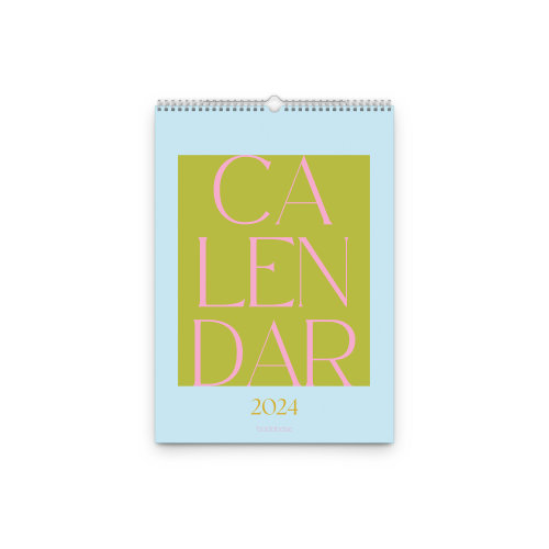 Wall Calendar 2024 Modern A4 Wall Calendar Printing Manufactory