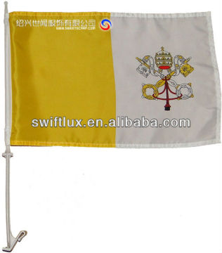 custom car flag with holder