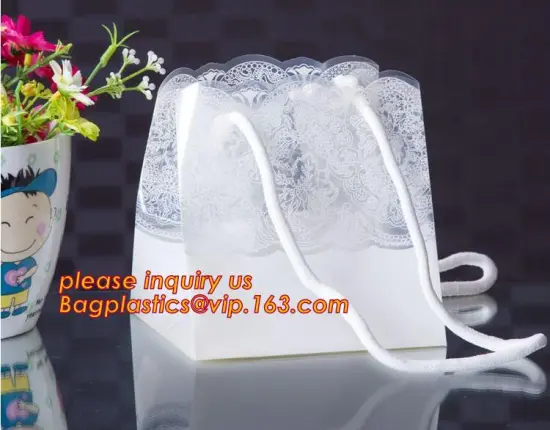 plastic packaging for flowers,flowers plastic packaging bags with handle