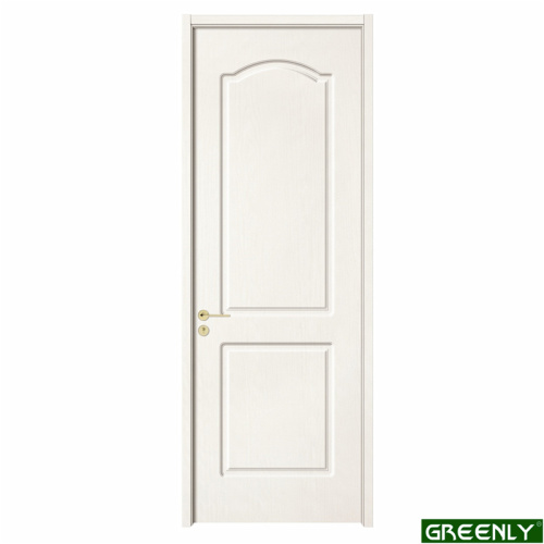 Portes en bois laminées à amorçage blanc