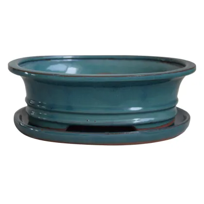 Reasonable price New Style Plant Ceramic Country Garden Pots 6 8 10 12 Inch Bonsai Pot Nursery Production