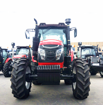China Cheap Big Farm Tractors 80-180HP 4WD with AC Cabin for Sale
