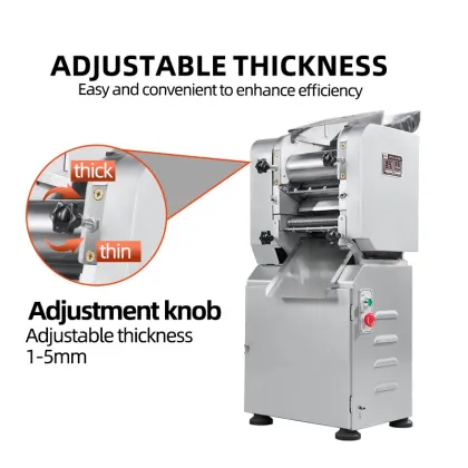 High Capacity Stainless Steel Pasta Noodle Maker for Bakery & Hotel Industries