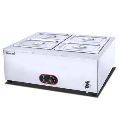 Commercial Electric Stainless Steel Kitchen Equipment Bain Marie Warmer