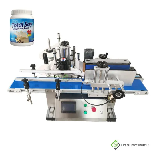 Round Bottle Adhesive Labeling Machine for Cosmetics