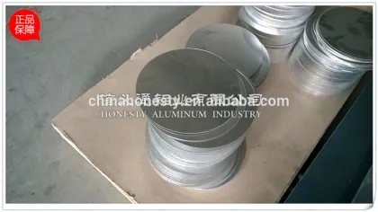 spinning drawing usage 1070 aluminum circle Circulo de aluminio de