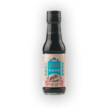 Steamed Fish Soy Sauce 150ml Glass Bottle