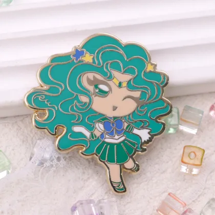 Q Version Sailor Moon Enamel Pin
