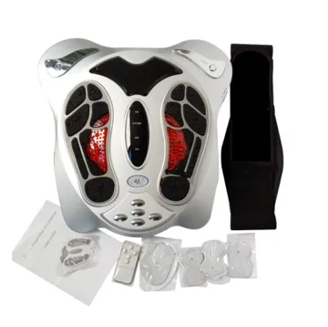 multifunctional ems pads electric foot massager with remote control
