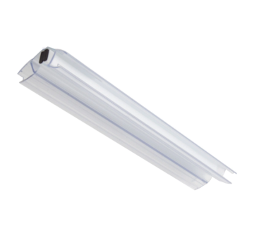 Waterproof sealing strip for glass doors