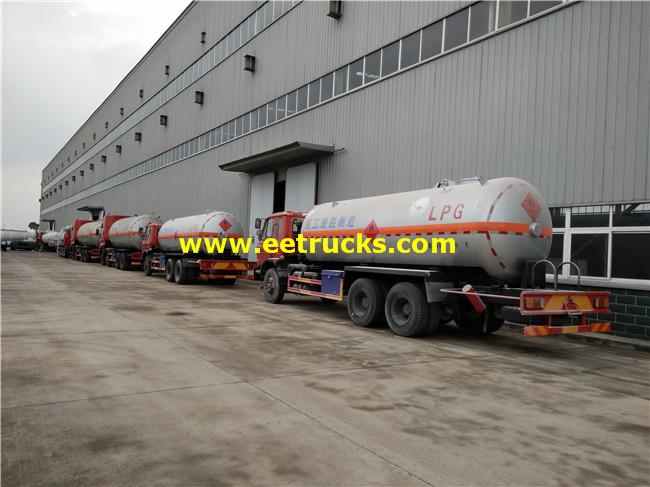 20000L LPG Delivery Tank Trucks