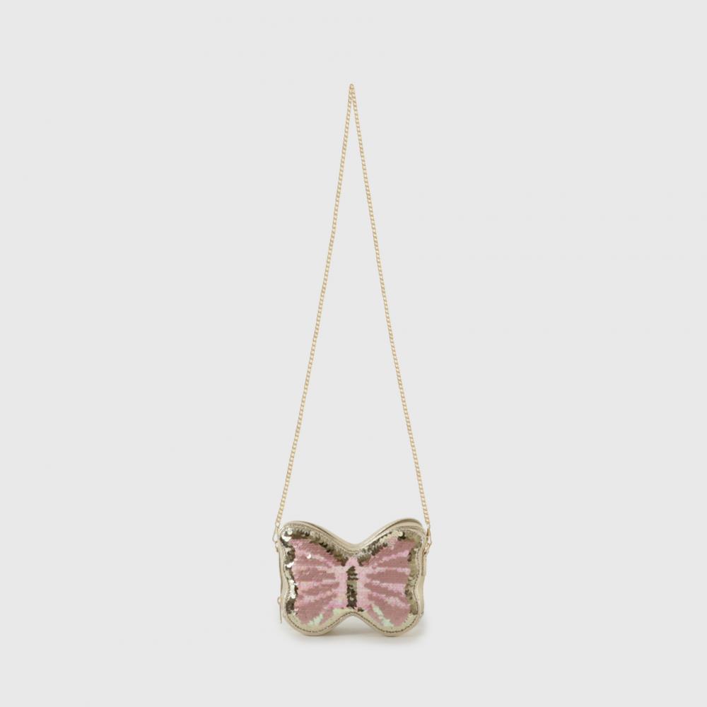 Schöne Schmetterlingskinder Crossbody -Tasche