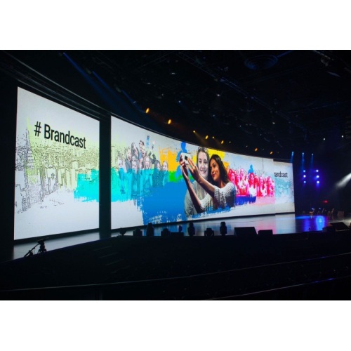 Fixed Full Colour Indoor Curved LED Display