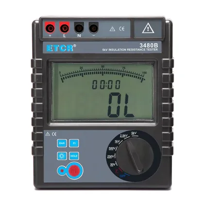 ETCR3480B Digital Megohmmeter Insulation Resistance Tester