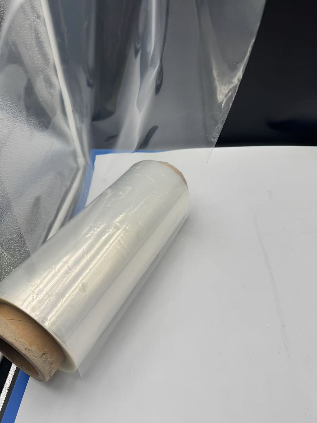 Transparent PE/EVA film flexibility film