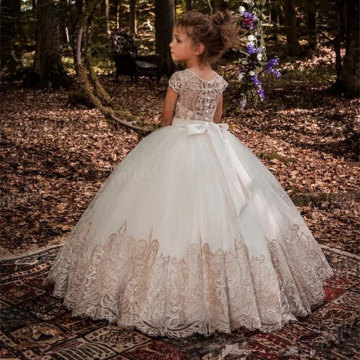 Flower Girls Dresses For Girls First Communion Dresses Communion Party Prom Princess Pageant