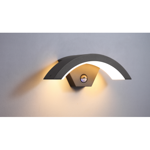 IP54 lampu sensor gerakan dinding luaran