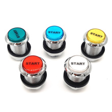 Mots personnalisés Arcade bouton-poussoir 33 mm avec LED