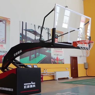 Competition-Grade FIBA Certified Glass Backboard