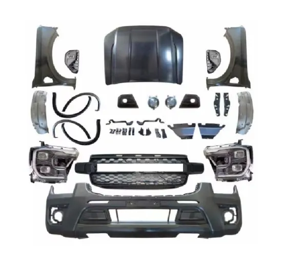 car conversion Facelift Bodykit for Ranger 2012-2021 T6 T7 T8  upgrade to 2022 ranger T9 bodykit wildtrak