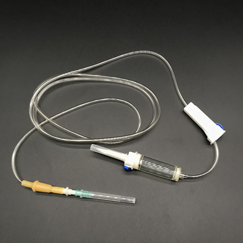 Conjunto de administração de infusão intravenosa estéril IV