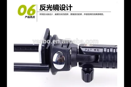 YUNTENG 1288 bluetooth monopod , YunTeng C188 Wireless bluetooth control selfie stick with mobilephone clip