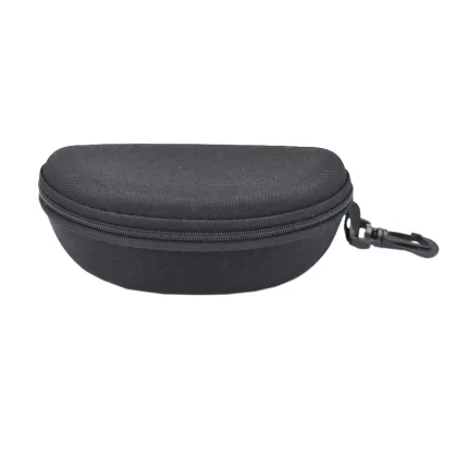 High Quality Black EVA Glasses Case Hard Shell Storage Zipper EVA Glasses Cases