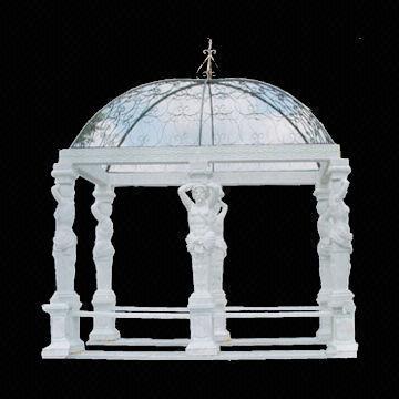 Large Elegant Female Marble Gazebos