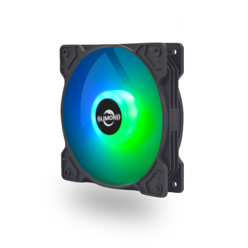 12CM Chassis Cooling Mute Fan with ARGB Synchronous Lamp Effect