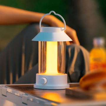 Luci da campeggio a LED retrò: portatili, tenda per appendi, ricarica USB