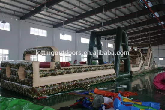 best selling boot camp inflatable obstacle course for sale, giantinfaltable obstacle course for sale
