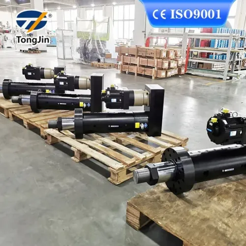 Лінейнавы прывад на 100 кН паводле электрычнага электрычнага цыліндра