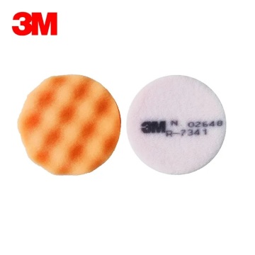 3M 02648 Orange Foam Buffing Pad 3-1/4 inch Finesse-it