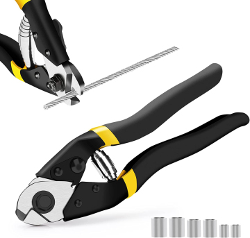 Yuhang Heavy Duty Stainless Steel Wire Rope Cutter for Aircraft Cable up to 5/32""'