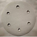 White Coated Automoative Velcro Packing Disc Grit 40