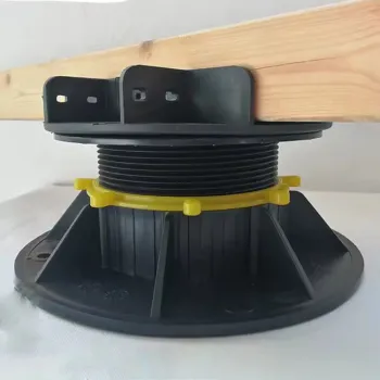 Adjustable Plastic Deck Tiles for Sturdy Durable Raised Floor Systems