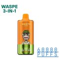 WASPE 60000 Puff 3 In1 Flavor Disposable Vape
