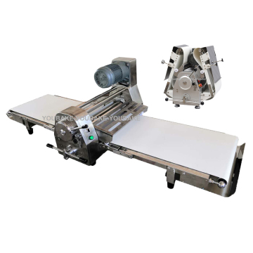 Macchina a rulli per pasticceria croissant di pizza reversibile automatica