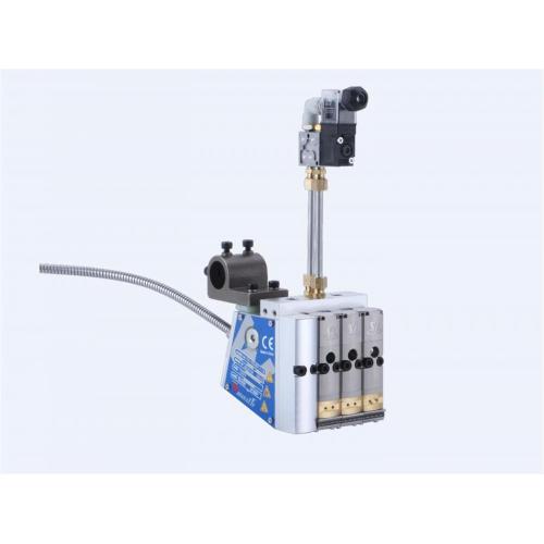 Adjustable Glue Spray Nozzle Gun High Speed Intermittent Hot Melt Coating Head Supplier