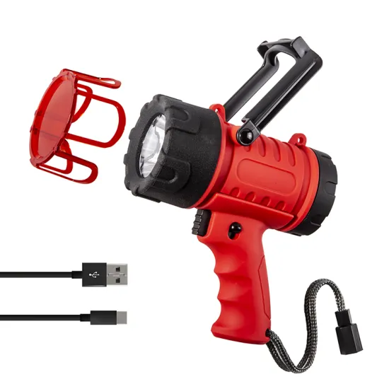 IP67 Waterproof USB Rechargeable Spotlight Flashlight: The Ultimate Portable Illumination Tool