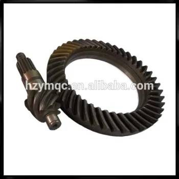 Helical bevel gear for reducer.